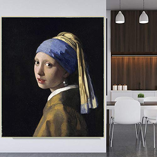 Diy Malen Nach Zahlen Kits Für Erwachsene Johannes Vermeer 《Das Mädchen Mit Dem Perlenohrring》 Paintworks Malen Nach Zahlen Kits Auf Leinwand von Uiujiij