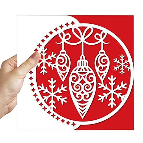 Weihnachten Tannenzapfen Stanzformen Scrapbooking Album Karte Vorlage Form Dekoration von Ukbzxcmws
