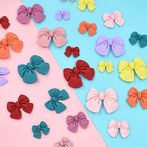 50-pcs Cute Slime Charms Mixed Set Harz Flatback Making Supplies für DIY Craft Making und Ornament Scrapbooking Perlen Verschiedene Süßigkeiten Obst Kuchen Ornament von Ulalaza