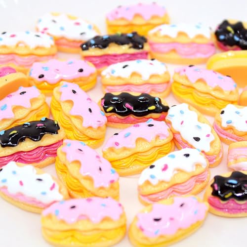 50-pcs Cute Slime Charms Mixed Set Harz Flatback Making Supplies für DIY Craft Making und Ornament Scrapbooking Perlen Verschiedene Süßigkeiten Obst Kuchen Ornament 50-pcs Cute Slime Charms Mixed Set Harz Flatback Making Supplies für DIY Craft Making und Ornament Scrapbooking Perlen Verschiedene Süßigkeiten Obst Kuchen Ornament von Ulalaza