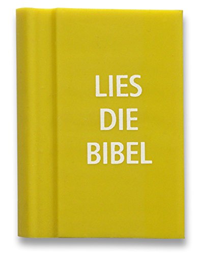 °°Radiergummi "Lies die Bibel" (gelb) von Uljö