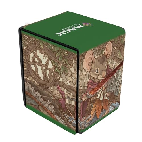 Ultra Pro - Bloomburrow Alcove Flip Deck Box - Mabel, Erbe von Cragflame für Magic: The Gathering, exklusives Kunstwerk, hochwertiges Kunstleder, Magnetverschluss, einfacher Zugriff, langlebige von Ultra Pro