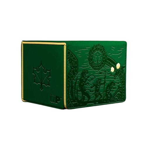 Ultra Pro - Bloomburrow Premium Alcove Edge Deck Box - Set-Symbol für Magie: The Gathering, Goldfolien-Akzente, seitliche Ladung, stilisierte Innenseite, Magnetverschluss, sichere Aufbewahrung von Ultra Pro