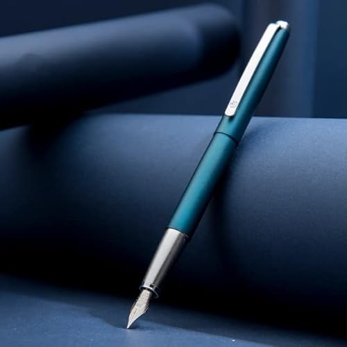 Umerk FüllfederhalterMetall-Füllfederhalter Matte Barrel Iridium Ef/Small Bent 0,4 mm / 0,6 mm Tintenstift Office Business Writing Gift Tintenstift von Umerk