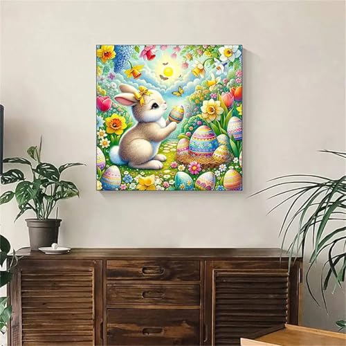 Umfarvt 5D Kaninchengarten Diamond Painting Erwachsene Kinder Diamant Painting Bilder,DIY Round Drill Diamant Kunst Malerei Stickerei Kreuzstich Set für Home Wand Dekor 40x40cm Umfarvt 5D Kaninchengarten Diamond Painting Erwachsene Kinder Diamant Painting Bilder,DIY Round Drill Diamant Kunst Malerei Stickerei Kreuzstich Set für Home Wand Dekor 40x40cm von Umfarvt