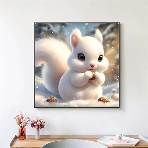 Umfarvt 5D Rabbit Snow Diamond Painting Kits for Adults Kids,DIY Round Full Drill Diamond Art Painting Kits,Canvas Embroidery diamond art Craft for Home Wall Decor 90x90cm Umfarvt 5D Rabbit Snow Diamond Painting Kits for Adults Kids,DIY Round Full Drill Diamond Art Painting Kits,Canvas Embroidery diamond art Craft for Home Wall Decor 90x90cm von Umfarvt