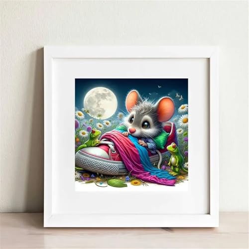 Umfarvt 5D Ratten Schuhe Diamond Painting Erwachsene Kinder Diamant Painting Bilder,DIY Round Drill Diamant Kunst Malerei Stickerei Kreuzstich Set für Home Wand Dekor 60x60cm Umfarvt 5D Ratten Schuhe Diamond Painting Erwachsene Kinder Diamant Painting Bilder,DIY Round Drill Diamant Kunst Malerei Stickerei Kreuzstich Set für Home Wand Dekor 60x60cm von Umfarvt