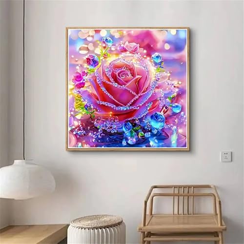 Umfarvt 5D Rosenwassertropfen Diamond Painting Erwachsene,Diamond Painting Bilder für Anfänger,DIY Square Drill Voller Kristall Strass Kreuzstich Malen Nach Zahlen Kits für Zuhause Dekor 100x100cm Umfarvt 5D Rosenwassertropfen Diamond Painting Erwachsene,Diamond Painting Bilder für Anfänger,DIY Square Drill Voller Kristall Strass Kreuzstich Malen Nach Zahlen Kits für Zuhause Dekor 100x100cm von Umfarvt