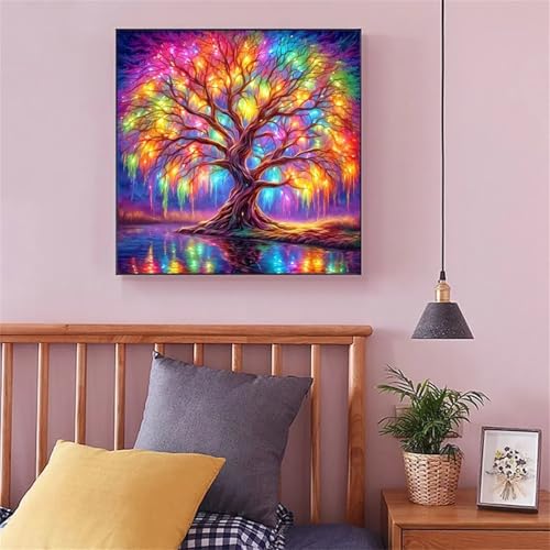 Umfarvt 5D Tassel Tree Diamond Painting Kits for Adults Kids,DIY Round Full Drill Diamond Art Painting Kits,Canvas Embroidery diamond art Craft for Home Wall Decor 90x90cm Umfarvt 5D Tassel Tree Diamond Painting Kits for Adults Kids,DIY Round Full Drill Diamond Art Painting Kits,Canvas Embroidery diamond art Craft for Home Wall Decor 90x90cm von Umfarvt