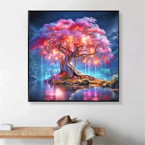 Umfarvt 5D Tassel Tree Diamond Painting Kits for Adults Kids,DIY Square Full Drill Diamond Art Painting Kits,Canvas Embroidery diamond art Craft for Home Wall Decor 50x50cm Umfarvt 5D Tassel Tree Diamond Painting Kits for Adults Kids,DIY Square Full Drill Diamond Art Painting Kits,Canvas Embroidery diamond art Craft for Home Wall Decor 50x50cm von Umfarvt
