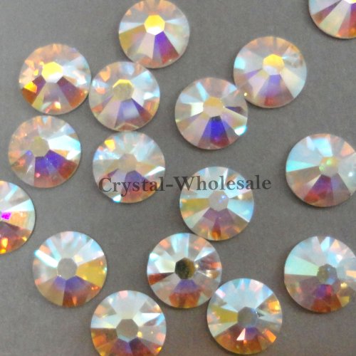 1440 Swarovski 2058 10ss 2.9mm flatback rhinestones ss10 CRYSTAL AB F by Crystal-Wholesale von Crystal-Wholesale