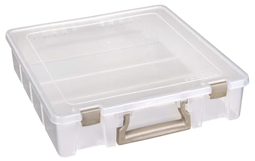 ArtBin Super Satchel Aufbewahrungsbox für Bastelmaterial mit 1 Fach, transparent von ArtBin