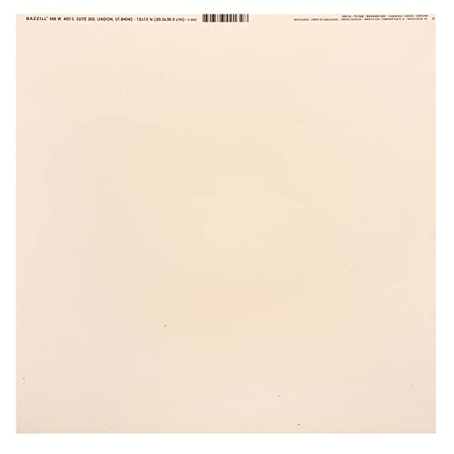 Bazzill American Crafts Bazzill Speckle Cardstock 12"X12"-White Sands von Bazzill