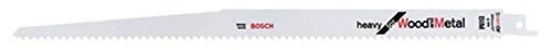 Bosch Professional 25 Stück Säbelsägeblatt S 1411 DF Heavy for Wood and Metal (Länge 300 mm, Zubehör Säbelsäge) von Unbekannt