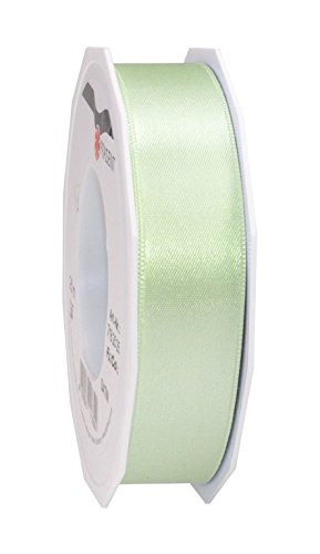 PRÄSENT C.E. Pattberg Satin mintgrün, 25 m Satinband zum Einpacken von Geschenken, 25 mm Breite, Geschenkband zum Dekorieren & Basteln, Dekoband, Anlass von PRÄSENT