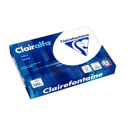 Clairalfa Multifunktionspapier, DIN A4, 120 g qm, extra weiß von Unbekannt