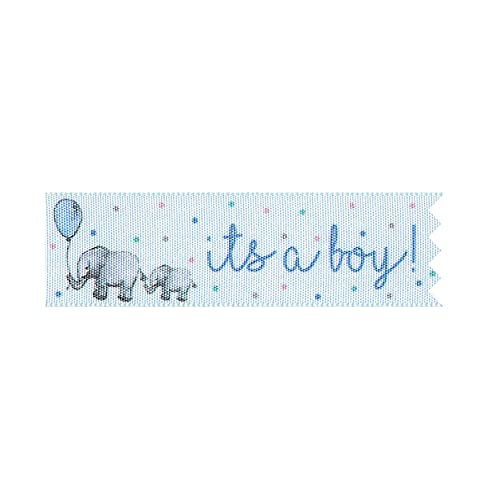 Creative Party GR95 Kuchenband mit Aufschrift It's a Boy, 25 m, Blau von Anniversary House