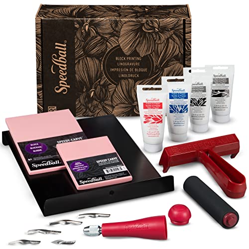 Deluxe Block Printing Fabric Kit von Speedball