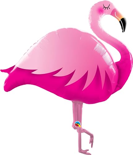 Flamingo 57807Q Ballon - XXL Riesenballon für Luft und Helium 117x80x30cm als Geburtstagsgeschenk, Party-Deko oder Überraschung für die Freundin, Pink von Folat