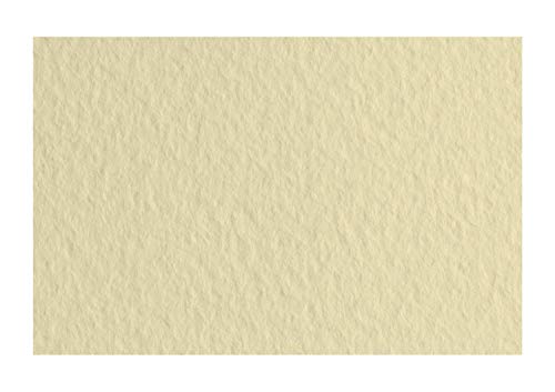 Honsell 21297104 - Fabriano Tiziano Pastellpapier Sahara, DIN A4, 50 Blatt, 160 g/m², hoch hadernhaltig, säurefrei und alterungsbeständig, griffige, raue Oberfläche von Fabriano