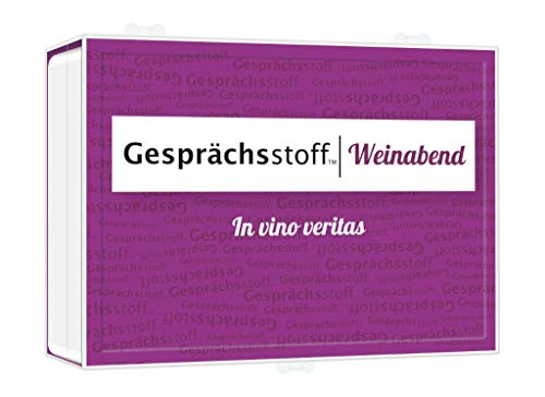 Kylskapspoesi 41007 - Gesprächsstoff Weinabend, Weiß von Kylskapspoesi