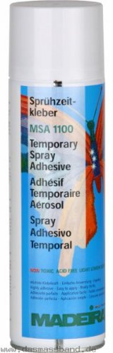 Madeira temporärer Sprühkleber MSA 1100 - 500ml von Unbekannt