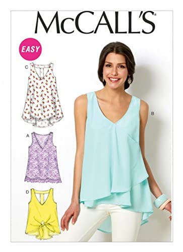 McCall's Damen Schnittmuster 6960 Sommer Tops & Tuniken von McCall's