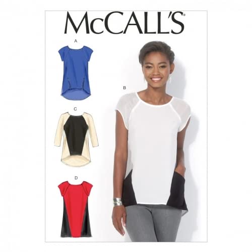 McCall 's Damen Schnittmuster 7093 Getäfelten Tops und Tuniken + Craft Guide von McCall's