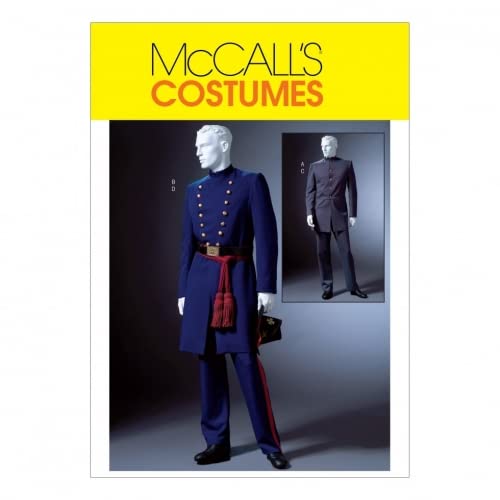 McCall 's Schnittmuster 4745 Herren Historisches Kostüm Größen: S-M-L von McCall's