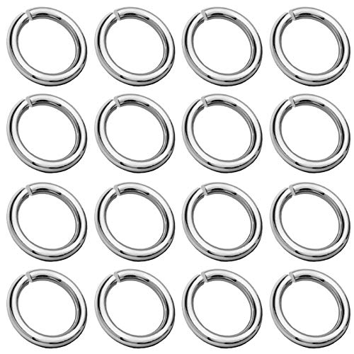My-Bead 20 Stück Binderinge Biegeringe Ø 2mm 925 Sterling Silber für Schmuckherstellung Biegeringe offen basteln DIY My-Bead 20 Stück Binderinge Biegeringe Ø 2mm 925 Sterling Silber für Schmuckherstellung Biegeringe offen basteln DIY von DIY925