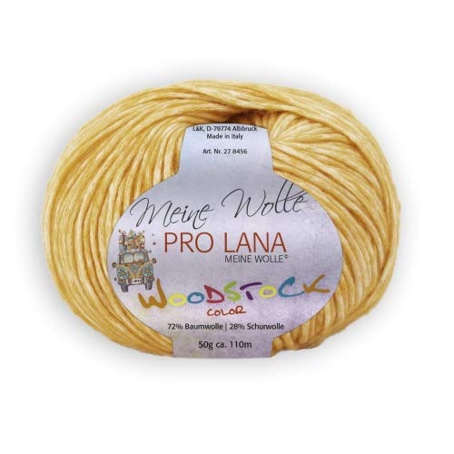 PRO LANA Woodstock - Farbe: Orange (28) - 50 g/ca. 110 m Wolle von Unbekannt