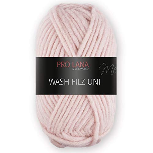 PRO Lana Wash-Filz Uni - Farbe: 135-50 g/ca. 50 m Wolle von Unbekannt