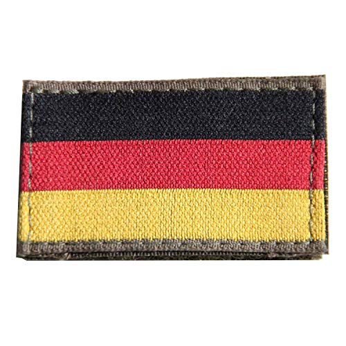 Patch Hoheitsabzeichen Bundeswehr Germany Deutschland Flagge Fahne Klein BRD Schwarz Rot Gold von Unbekannt