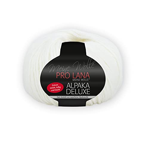 PRO LANA Alpaka Deluxe - Farbe: Natur (02) - 50 g/ca. 150 m Wolle von PRO LANA