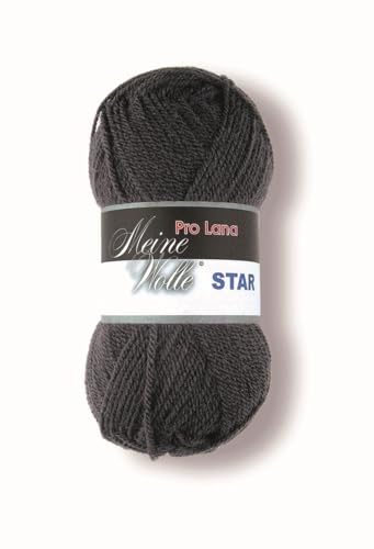 Unbekannt ProLana Star - Farbe: Farbe 98, schwarz - 50 g/ca. 135 m Wolle von Prolana