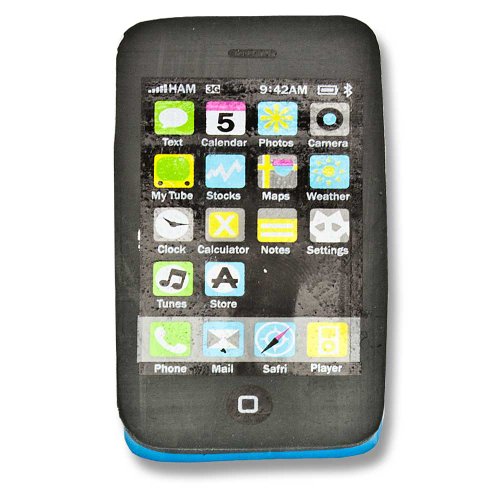 Radiergummi Handy Smartphone Touch Handy Mobile Phone blau von Unbekannt