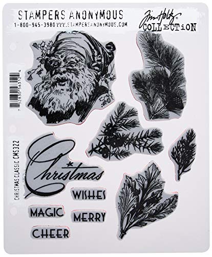 Stampers Anonymous CMS322 Tim Holtz Haftstempel, Gummi, Mehrfarbig, 24.13 x 19.05 x 0.76 cm von Stampers Anonymous