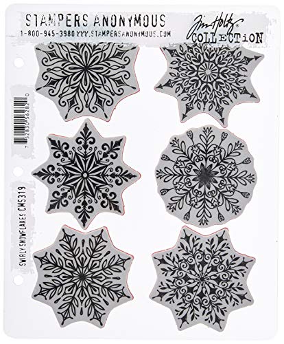 Stampers Anonymous Tim Holtz Haftstempel, mehrfarbig, 24,13 x 19,05 x 0,76 cm von Stampers Anonymous