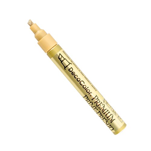 Uchida DecoColor Premium Chisel Paint Marker, Gold von Marvy Uchida