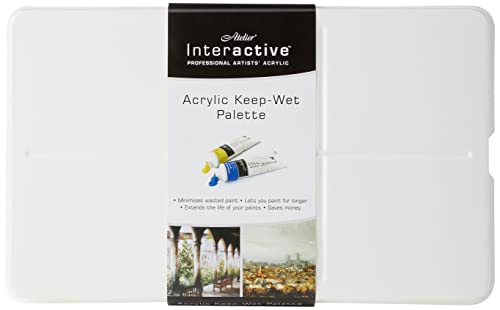 Atelier Interactive Acryl-Palette „Keep-Wet“ von Atelier Interactive