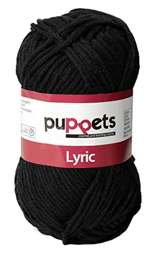 Unbekannt Baumwollgarn Puppets Lyric, 8/8, 50g Farbe 5001 von Unbekannt