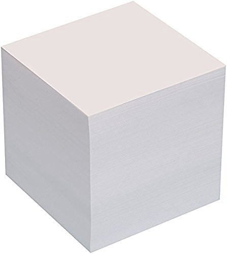 Unbekannt Büroring Notizklotz Papier weiss 90 x 90 mm, 900 Blatt geleimt von Unbekannt