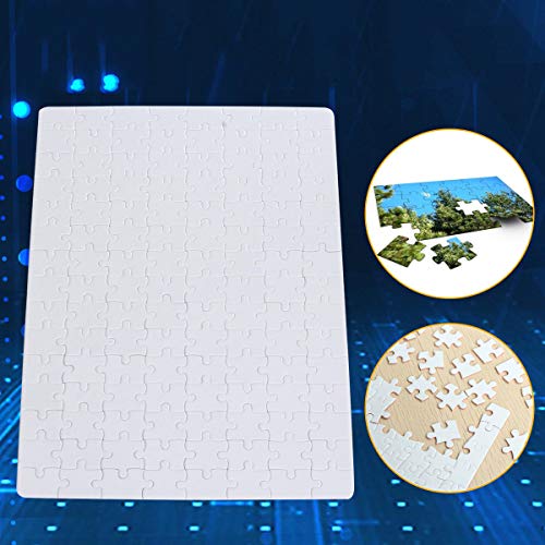 Unbekannt DIY A4 29 x 20 cm leere Farbstoffsublimation bedruckbares Puzzle-Spielzeug für Hitzepresse von Unbekannt