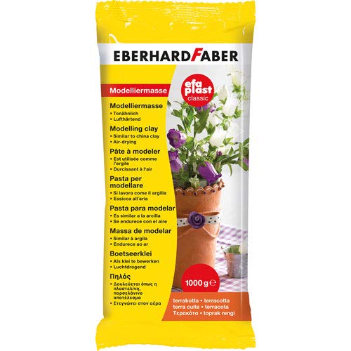 Unbekannt Eberhard Faber EFA Plast Classic, 1000g, Terracotta - Modelliermasse von Unbekannt