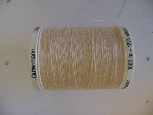 Unbekannt G303-1000-414 Nähgarn, Polyester, 414 Beige, 1000 m, meter von Unbekannt