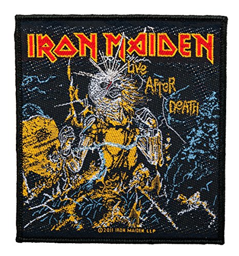 Unbekannt Iron Maiden Aufnäher - Live After Death - Iron Maiden Patch - Gewebt & Lizenziert !! von Unbekannt