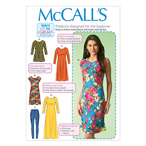 McCalls M7122-ZZ0 Schnittmuster, Mehrfarbig, Size ZZ (LRG-XLG-XXL) von McCall's