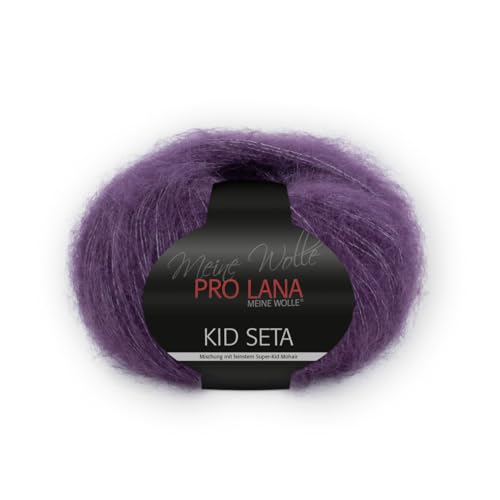 PRO LANA Kid Seta - Farbe: Aubergine (48) - 25 g/ca. 210 m Wolle von PRO LANA