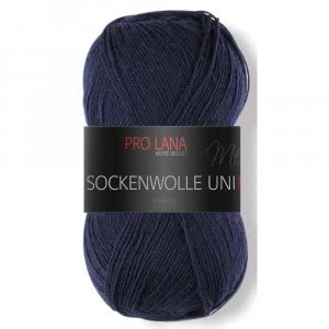 PRO LANA Sockenwolle Uni 4-Fach 409 - Marine von PRO LANA