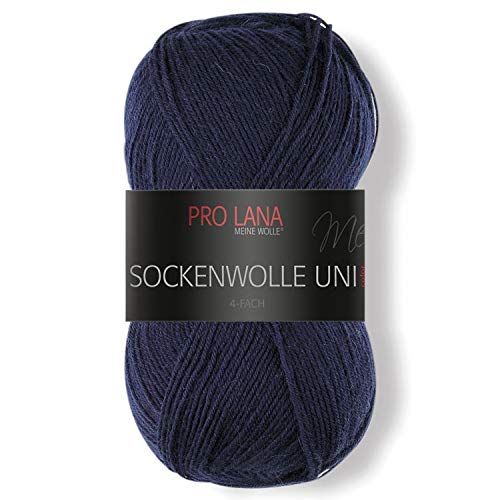 PRO LANA Sockenwolle Uni - Farbe: 409-100 g/ca. 420 m Wolle von PRO LANA